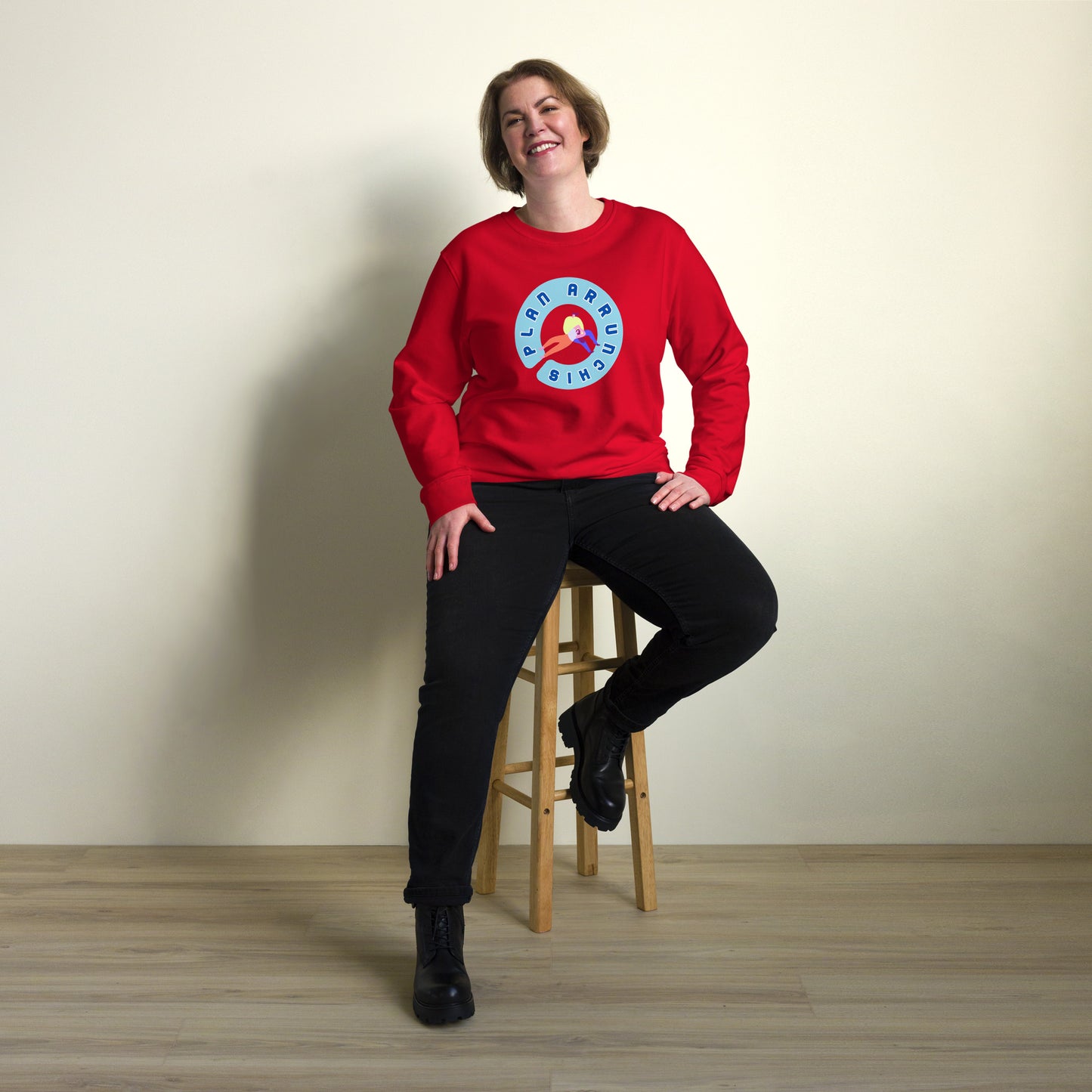 Unisex Staple Organic Cotton Sweatshirt - Salvavidas