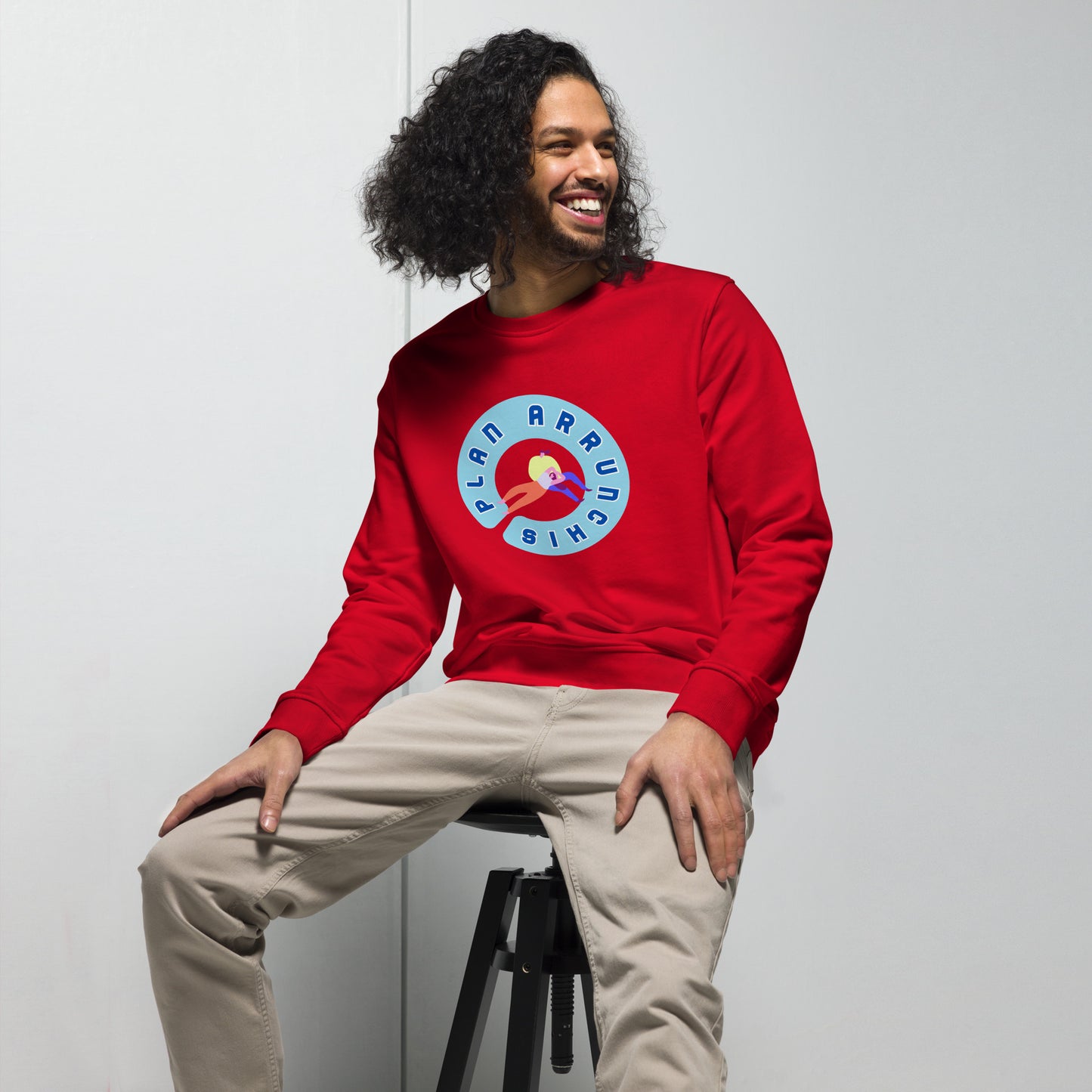 Unisex Staple Organic Cotton Sweatshirt - Salvavidas