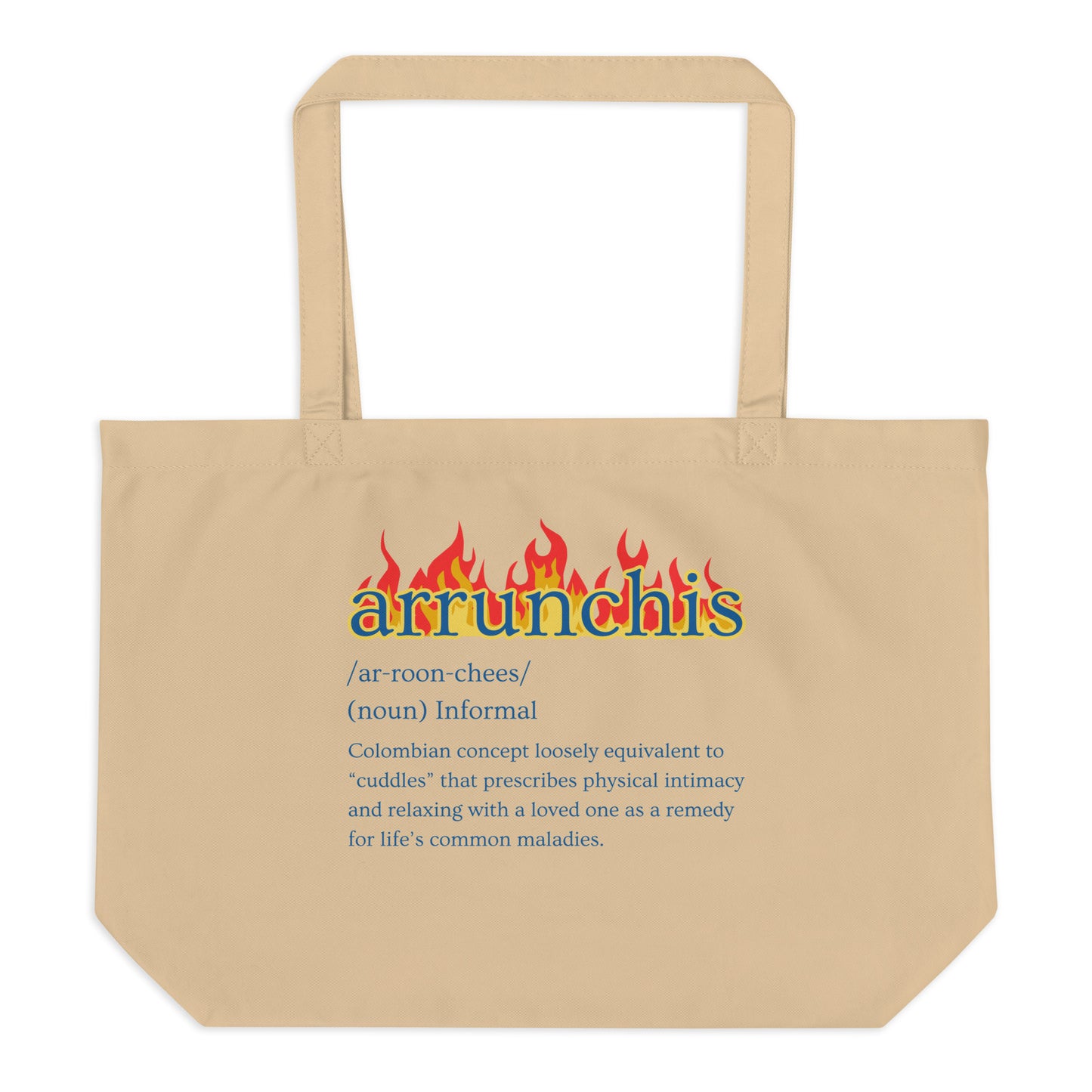 Large Organic Tote Bag (D) - Oktoberfest