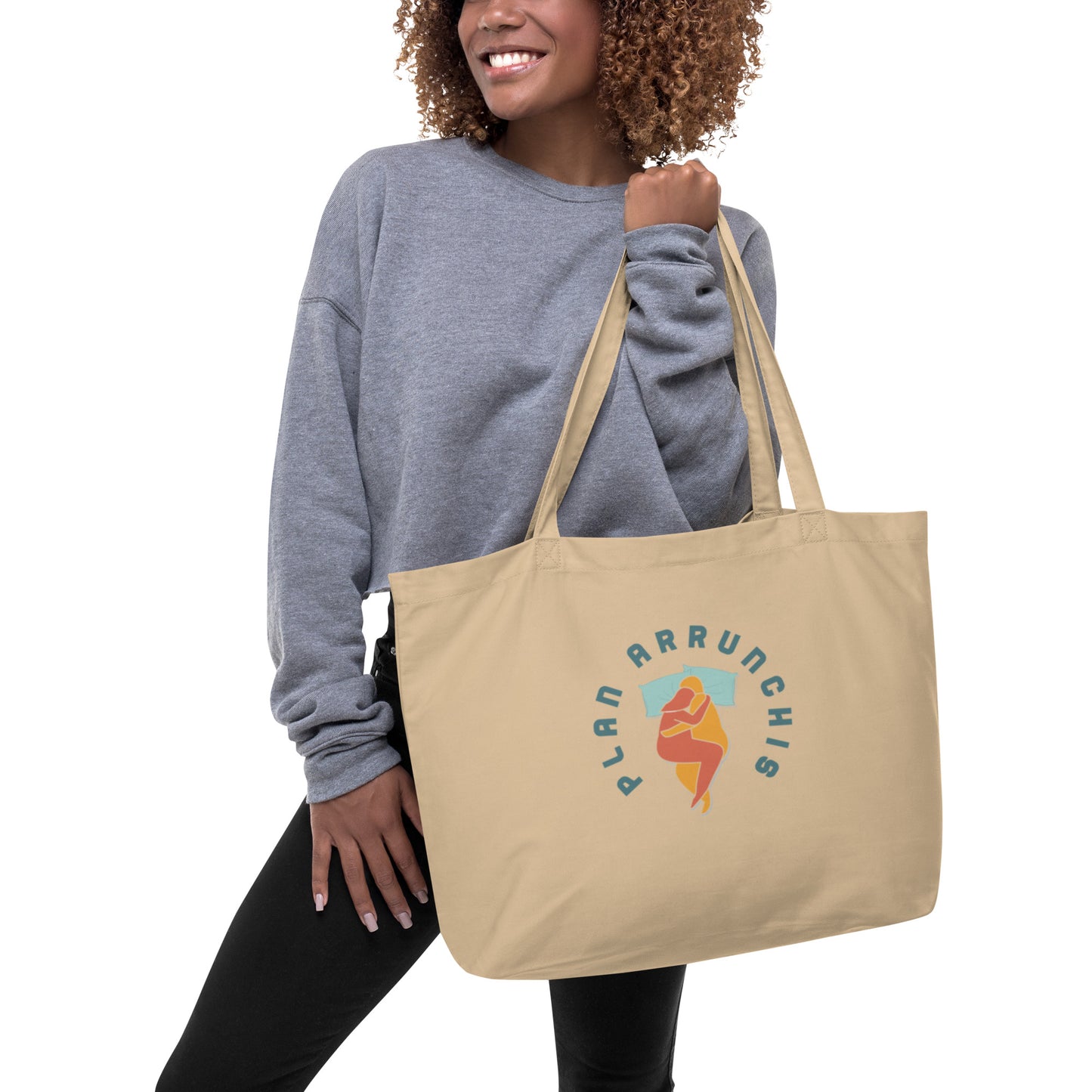 Large Organic Tote Bag (D)