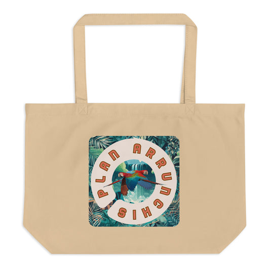 Large Organic Tote Bag (D) - Of A Feather