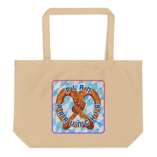 Large Organic Tote Bag (D) - Oktoberfest