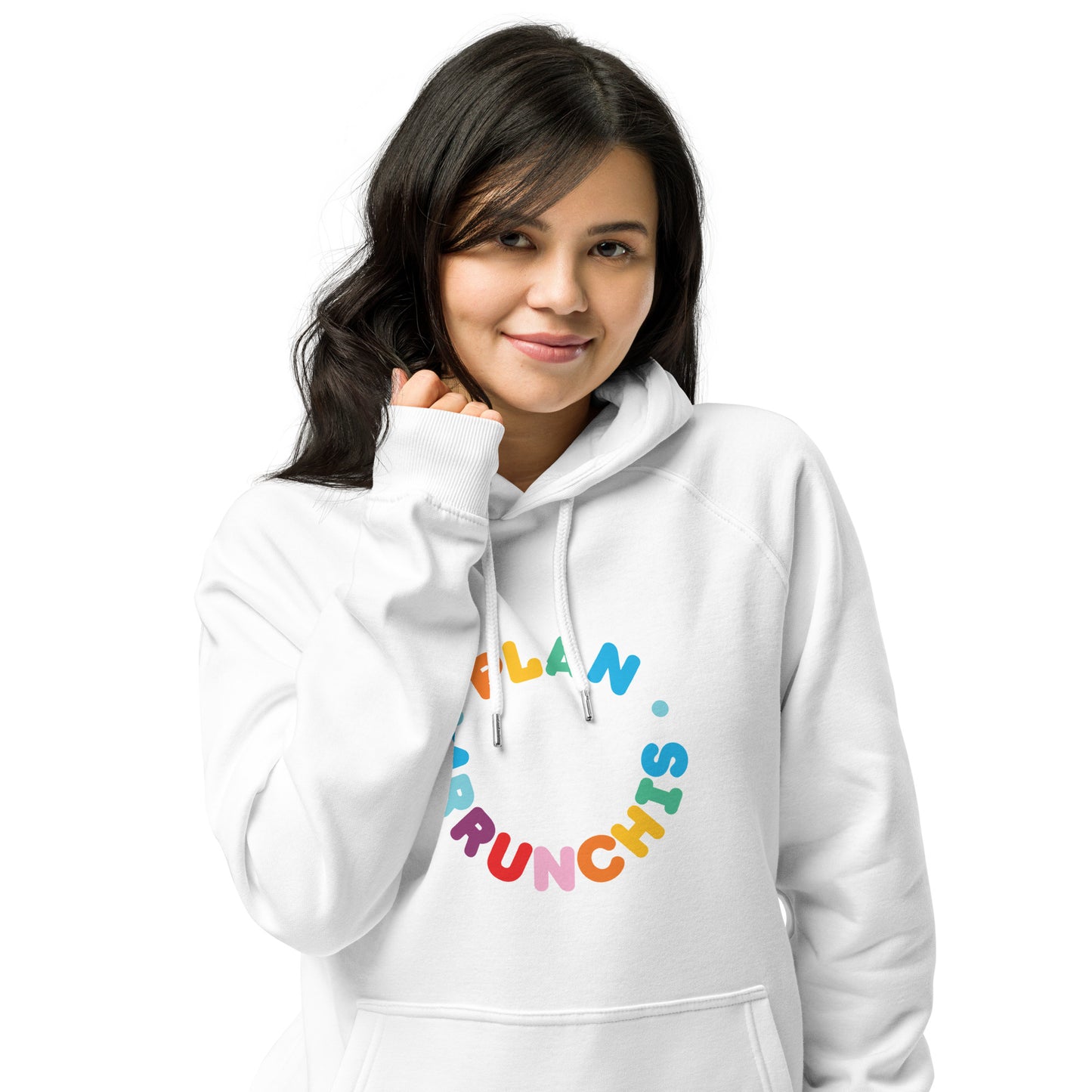 Unisex Organic Raglan Hoodie - Barbieland