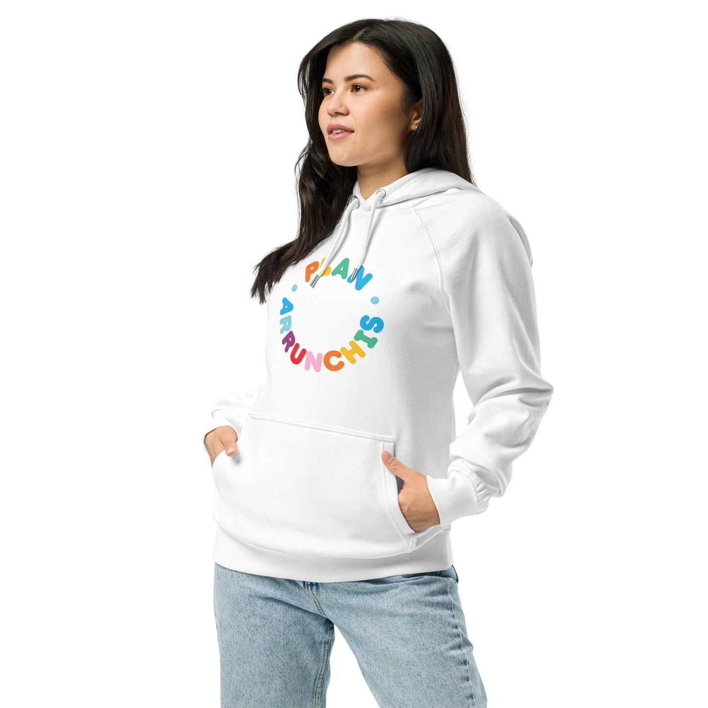 Unisex Organic Raglan Hoodie - Barbieland